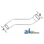 UJD11512     Upper Hose---Replaces L29263